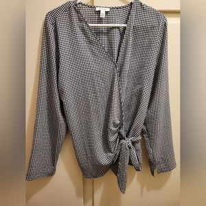 Nine West wrap blouse